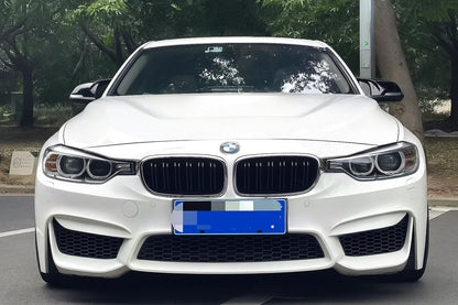 Kidneys M-Look (Gloss Black with Chrome Trim) for BMW 4 Series F32/F33/F36 2012-2020 - image 1