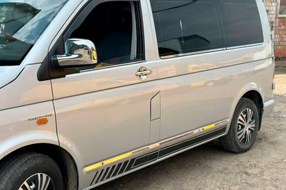 Chrome Mirror Covers (2 pcs) for Volkswagen T5 Transporter 2003-2010 - image 3