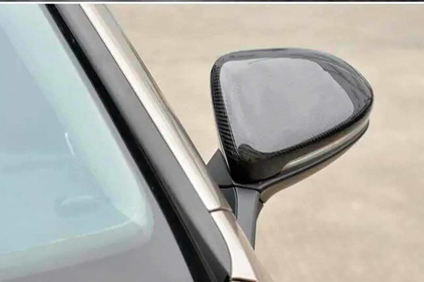 Mirror Covers V2 (Carbon) for Volkswagen Golf 7/E-Golf 2012-2020 - image 6