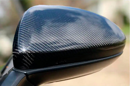 Mirror Covers V2 (Carbon) for Volkswagen Golf 7/E-Golf 2012-2020 - image 4