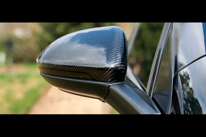 Mirror Covers V2 (Carbon) for Volkswagen Golf 7/E-Golf 2012-2020 - image 3