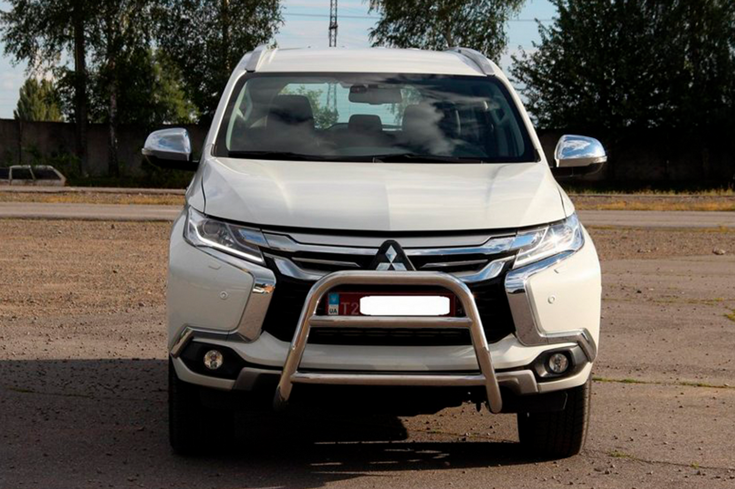 Bull Bar WT022 Stainless Steel for Mitsubishi Pajero Sport 2015- - image 2