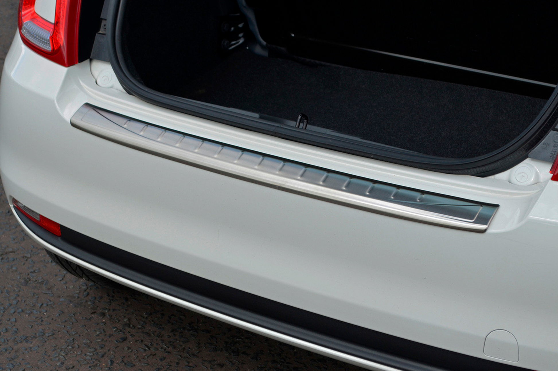 Rear bumper protector 3D/Cabrio (OmsaLine, stainless steel) for Fiat 500/500L 2013-2022 - image 2