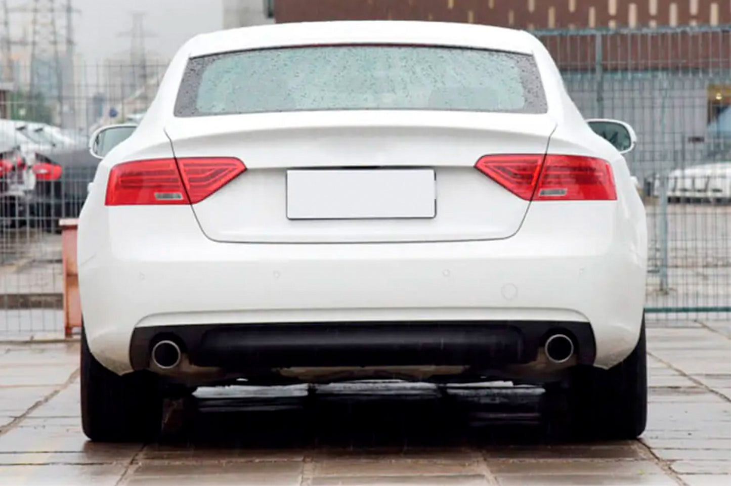 V4 Spoiler (for Sportback, Carbon) for Audi A5 2007-2015 - image 1