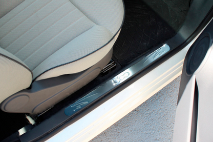 Door Sill Protectors 500 (OmsaLine, 2 pcs, Stainless Steel) for Fiat 500/500L 2013-2022 - image 5