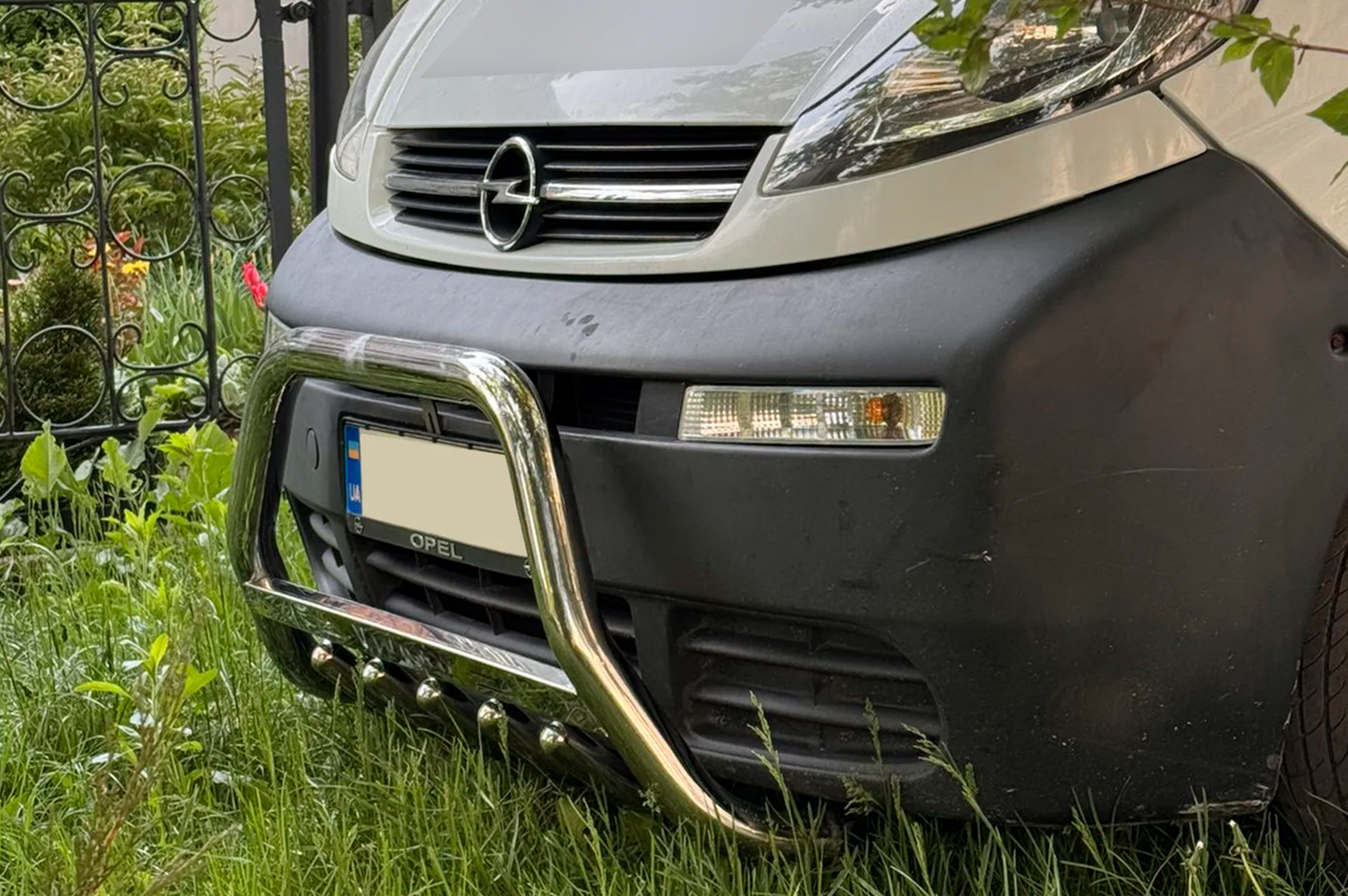 Bull Bar WT003-4 (Stainless Steel) for Opel Vivaro 2001-2015 - image 4