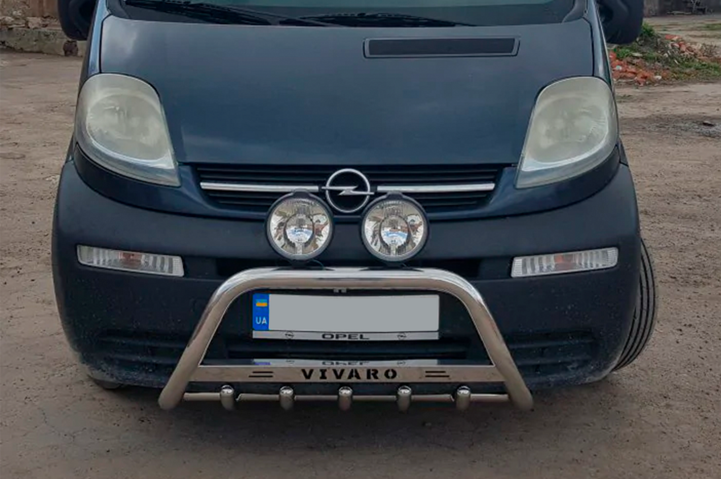 Bull Bar WT003-4 (Stainless Steel) for Opel Vivaro 2001-2015 - image 9