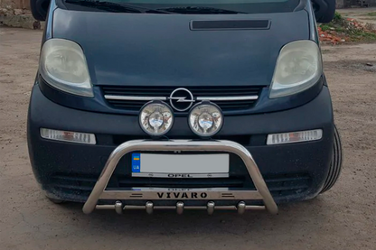 Bull Bar WT003-4 (Stainless Steel) for Opel Vivaro 2001-2015 - image 9
