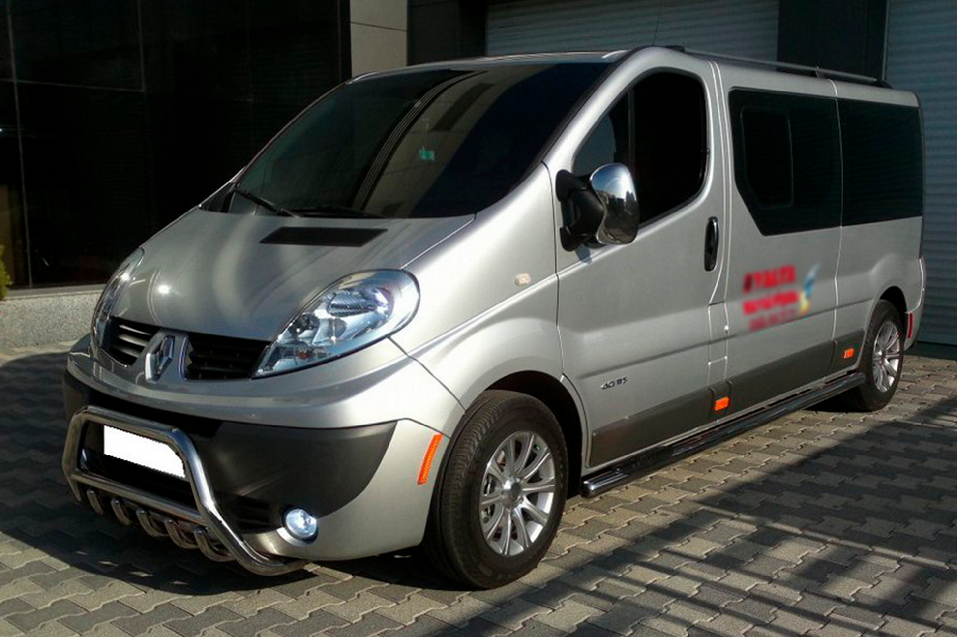 Bull Bar WT003-4 (Stainless Steel) for Opel Vivaro 2001-2015 - image 11