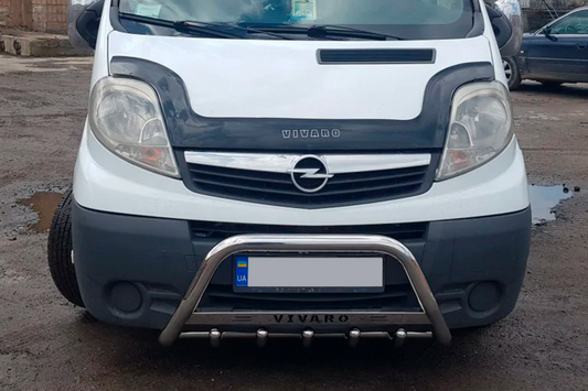 Bull Bar WT003-4 (Stainless Steel) for Opel Vivaro 2001-2015 - image 2