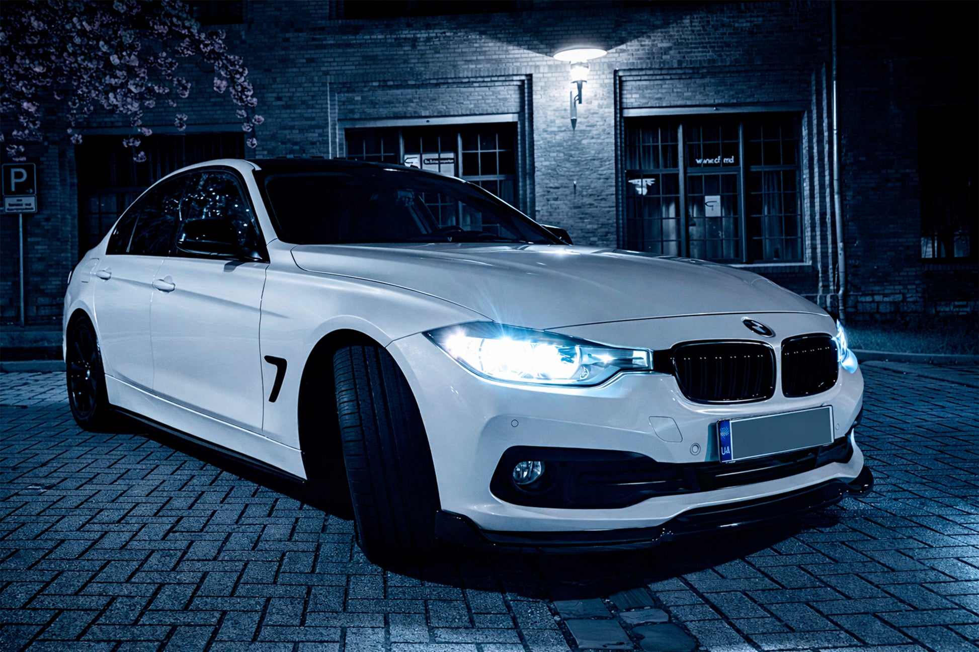DPT Front Lip for Stock Version (2015-2018, Gloss Black) for BMW 3 Series F30/F31 2012-2019 - image 5