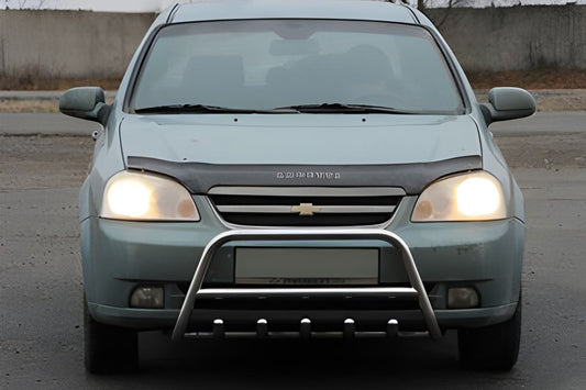 Front bull bar WT003 (60 mm, stainless steel) for Chevrolet Lacetti 2003-2024 - image 2