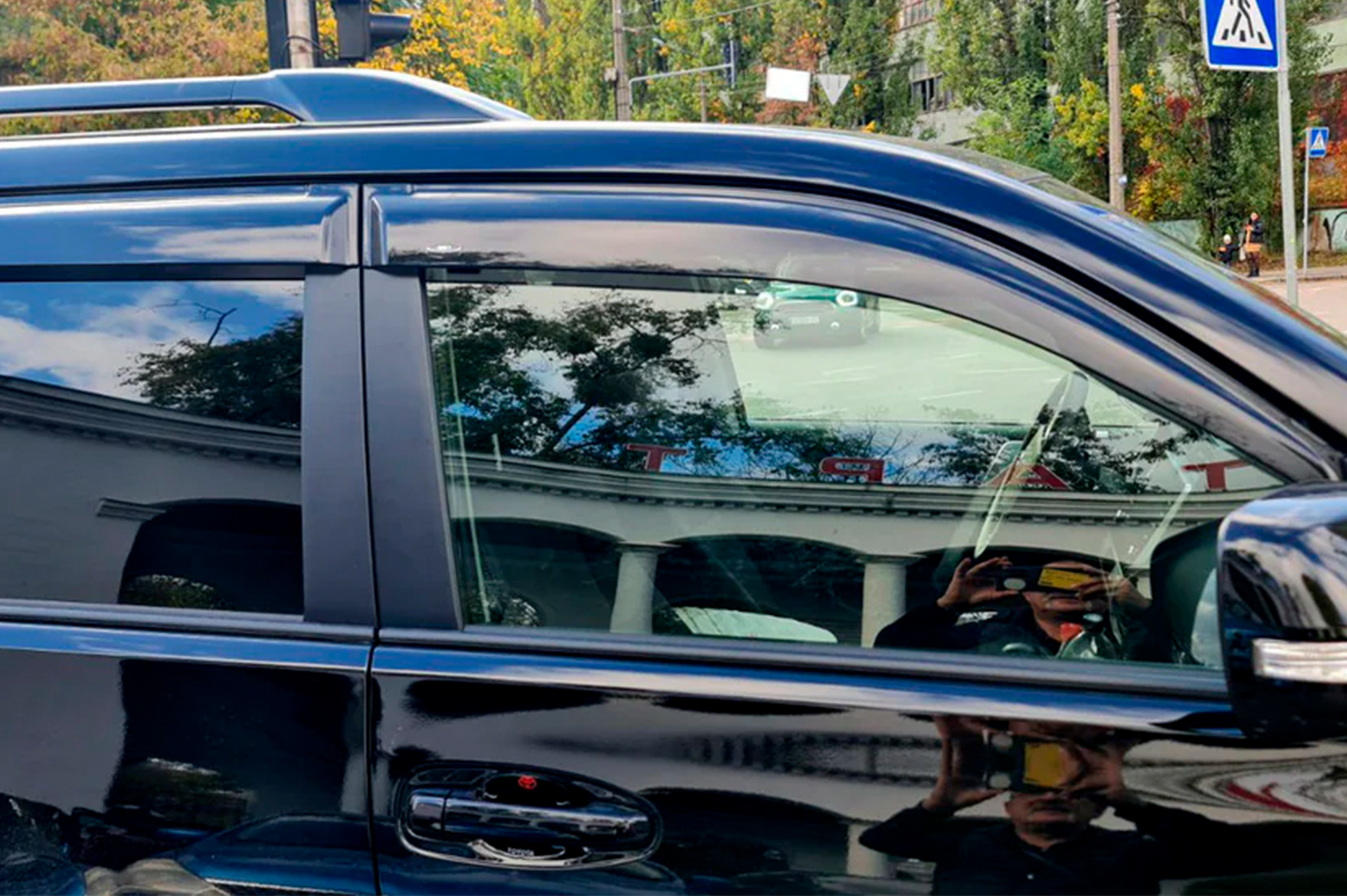 Window Deflectors 11 cm (4 pcs, HIC) for Lexus GX460 2009-2023 - image 2