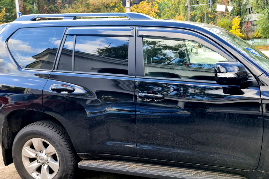 Window Deflectors 11 cm (4 pcs, HIC) for Toyota Land Cruiser Prado 150 2009-2023 - image 3