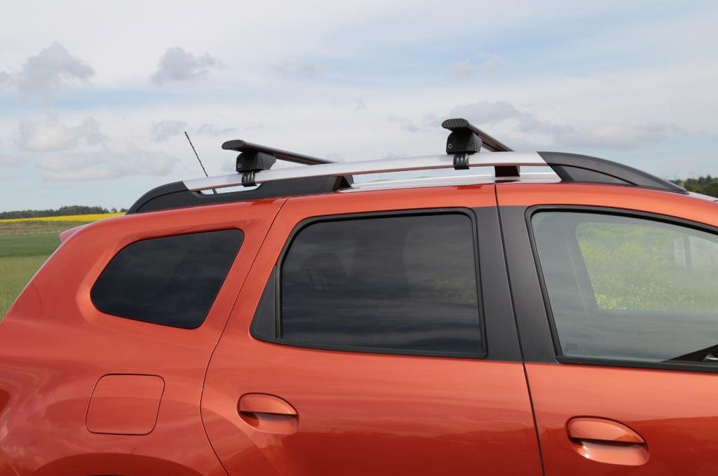 Roof rack (crossbars) for standard railings with key Wizard V1 (2 pcs) for Seat Ateca - image 2