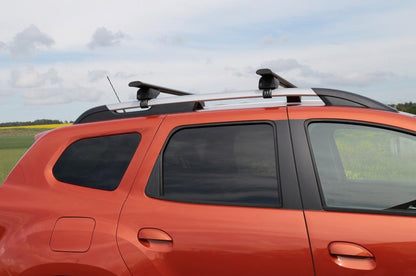 Roof rack (crossbars) for standard railings with key Wizard V1 (2 pcs) for Seat Ateca - image 2