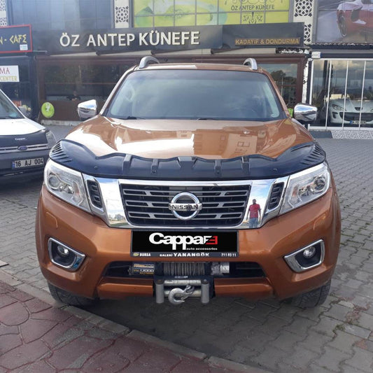 Hood deflector BAT-Style (EuroCap) for Nissan Navara/NP300 2016- - Reelken Auto