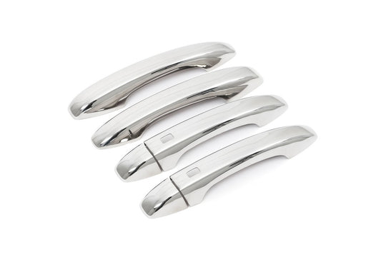 Chrome Door Handle Covers (4 pcs, Stainless Steel) for Dacia Sandero 2021- - image 2