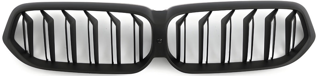 M-Look Kidney Grilles (2020-2023, Matte Black) for BMW 6 Series G32 2017- - image 2