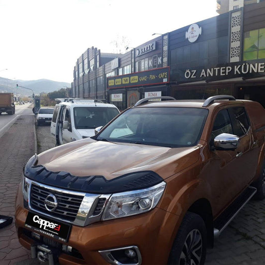 Hood deflector BAT-Style (EuroCap) for Nissan Navara/NP300 2016- - Reelken Auto