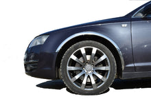 Fender flares (4 pcs, stainless steel) for Audi A6 C6 2004-2011 - image 1