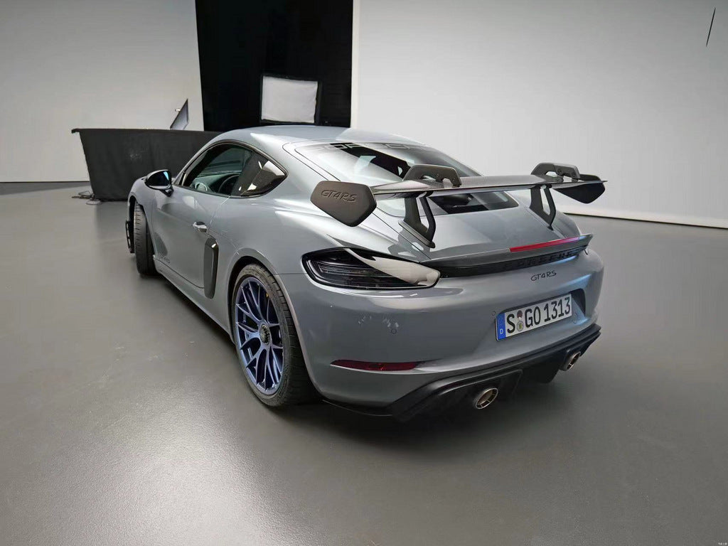 GT4 RS spoiler for Porsche Boxster/Cayman 982 (718) 2016- - image 12
