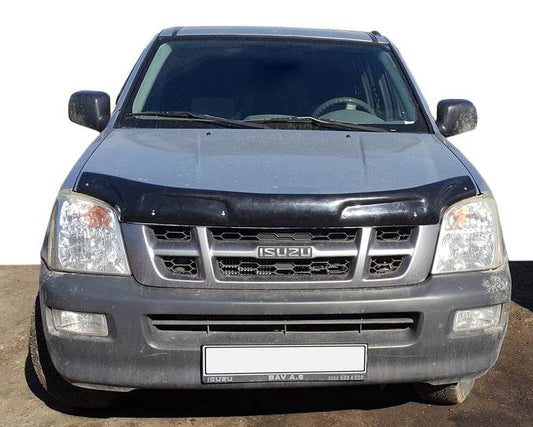 The hood deflector 2002-2006 (EuroCap) for Isuzu D-Max 2002-2011 - Reelken Auto