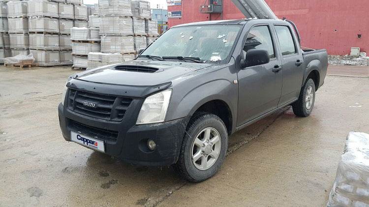 The hood deflector 2006-2011 (EuroCap) for Isuzu D-Max 2002-2011 - Reelken Auto