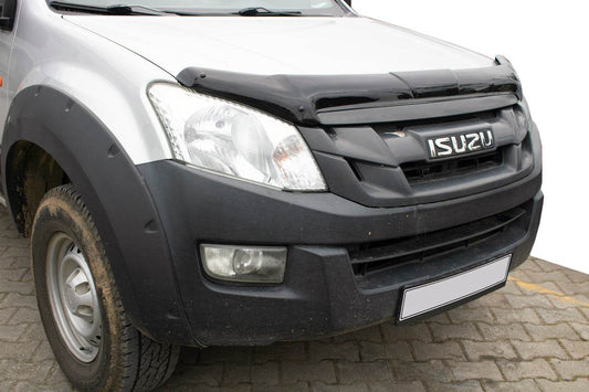 The hood deflector (EuroCap) for Isuzu D-Max 2011-2019 - Reelken Auto