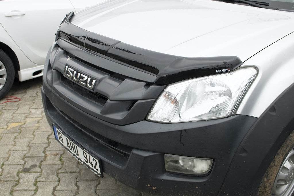 The hood deflector (EuroCap) for Isuzu D-Max 2011-2019 - Reelken Auto