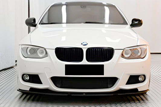 Front Lip Spoiler DPT (for M-Sport 2010-2013, Gloss Black) for BMW 3 Series E92/E93 2006–2013 - image 1