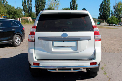 Rear Bar AK002-2v1 (Stainless Steel) for Toyota Land Cruiser Prado 150 2009-2023 - image 3