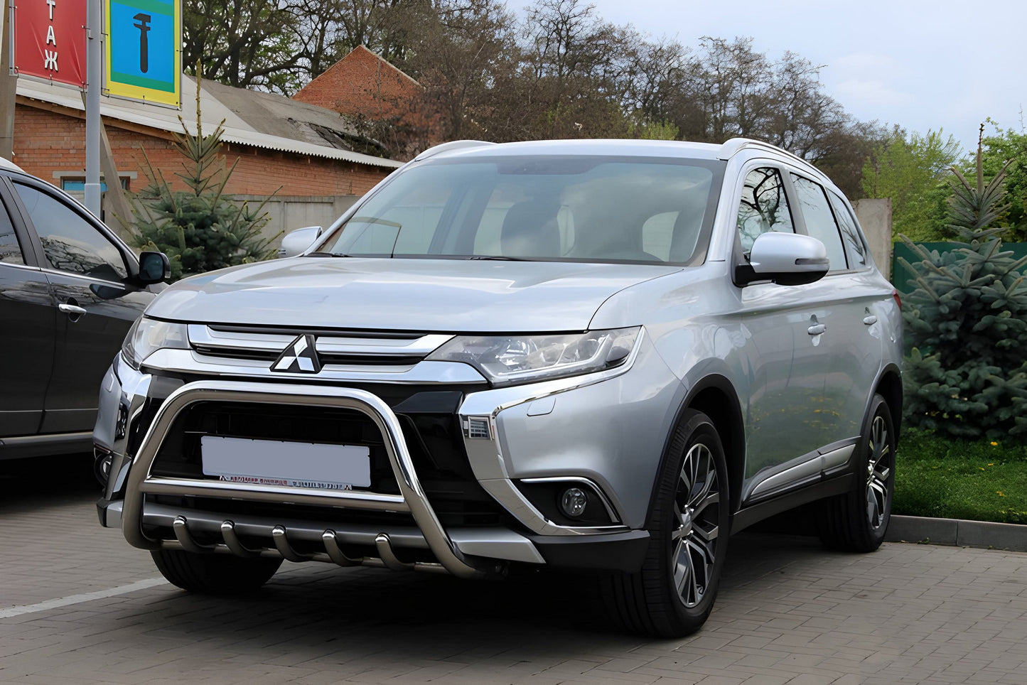 Bull Bar WT003 (Stainless Steel) for Mitsubishi Outlander 2012-2021 - image 4