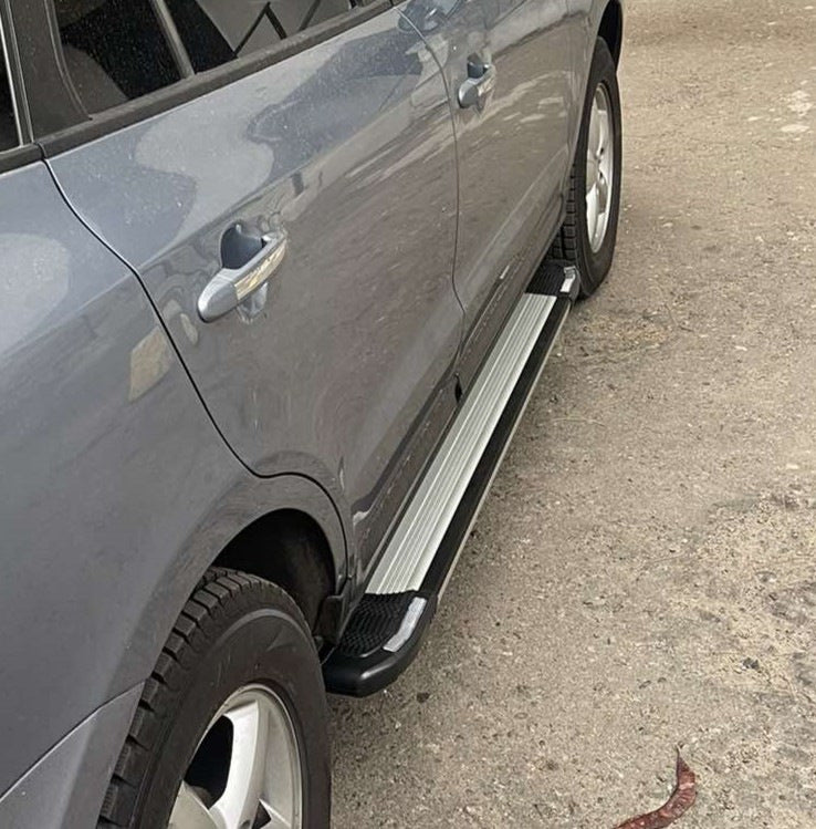 Side Steps Rainbow (2 pcs, Aluminum) for Hyundai Santa Fe 1 2000-2006 - image 3