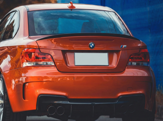 P-Style Spoiler (for E82, Gloss Black) for BMW 1 Series E81/E82/E87/E88 2004-2011 - image 1