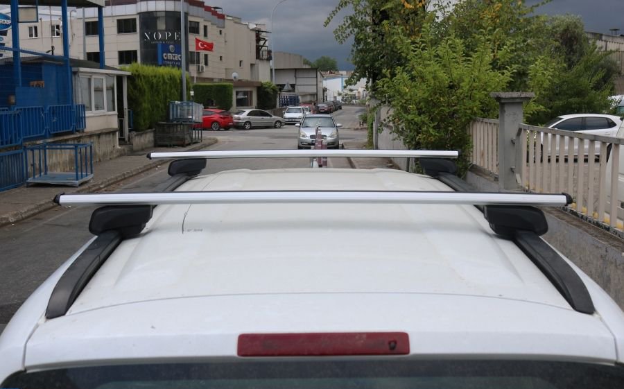 Lockable cross bars for standard roof rails Bold Bar V1 (2 pcs) for Volkswagen T5 Caravelle 2004-2010 - image 7