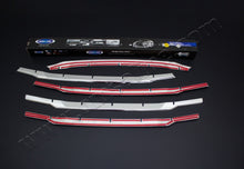 Grille Trim Covers OmsaLine (2018↗, 4 pcs, Stainless Steel) for Ford Courier 2014-2023 - image 2