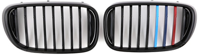 Kidney Grilles 1 Bar (2016-2019, M-Color) for BMW 7 Series G11/G12 2015-2022 - image 2
