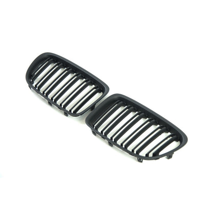 Kidneys M-Look (black matte) for BMW X1 E84 2009-2015 - image 3