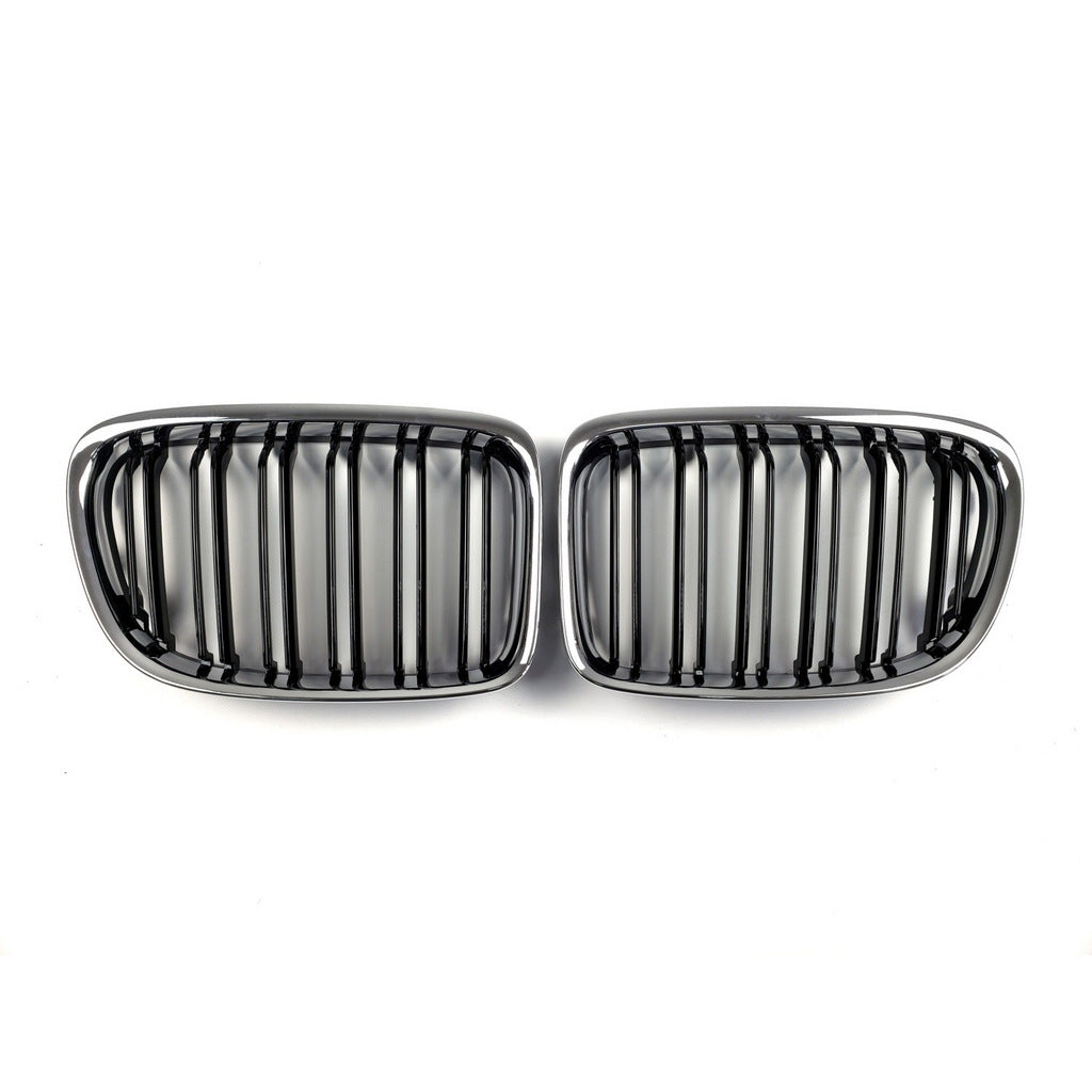 Kidneys M-Look (Gloss Black with Chrome Trim) for BMW X1 E84 2009-2015 - image 2