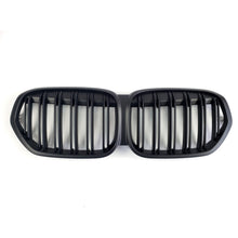 Kidney Grilles M-Look (2020-2022, Black Matte) for BMW X1 F48 2015-2022 - image 2