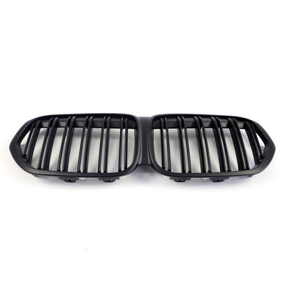 Kidney Grilles M-Look (2020-2022, Black Matte) for BMW X1 F48 2015-2022 - image 4