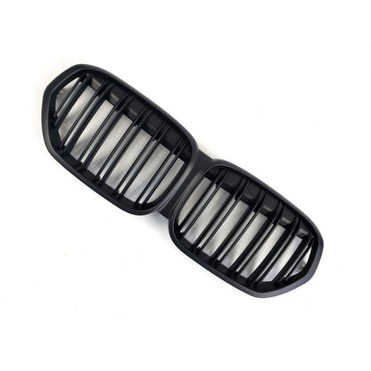 Kidney Grilles M-Look (2020-2022, Black Matte) for BMW X1 F48 2015-2022 - image 3