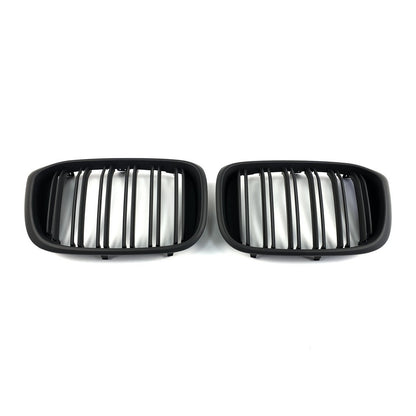Kidney Grilles M-Look (2018-2021, Matte Black) for BMW X4 G02 2018- - image 4