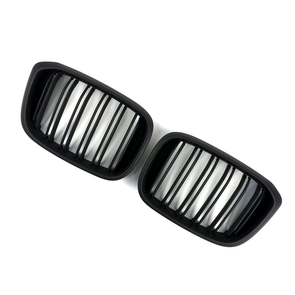 Kidney Grilles M-Look (2018-2021, Matte Black) for BMW X3 G01 2018- - image 3