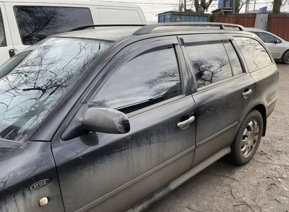 Window Deflectors SW (4 pcs, HIC) for Skoda Octavia I Tour A4 1996-2010 - image 9