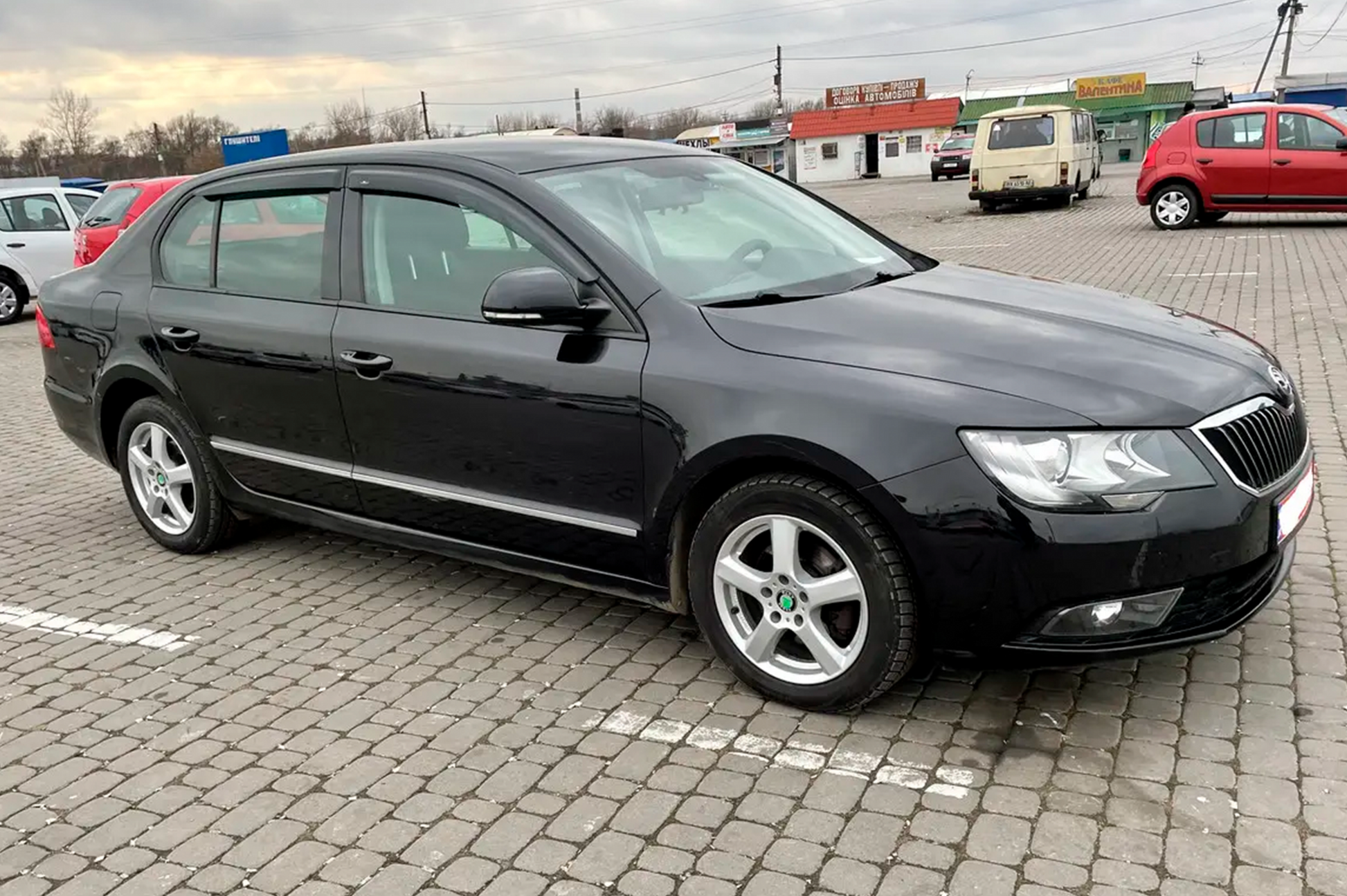 Window Deflectors SD (4 pcs, HIC) for Skoda Superb 2009-2015 - image 2