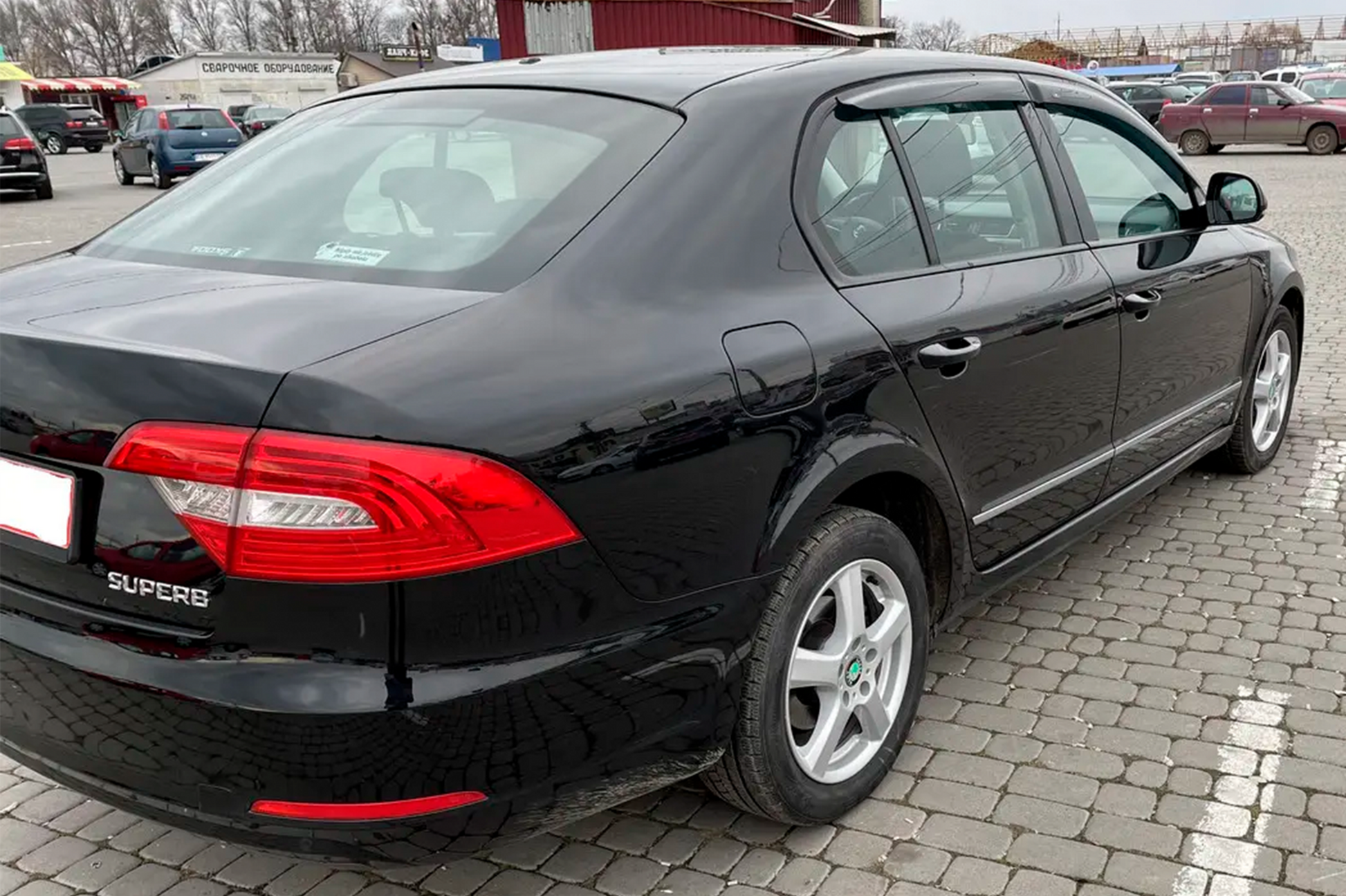 Window Deflectors SD (4 pcs, HIC) for Skoda Superb 2009-2015 - image 3