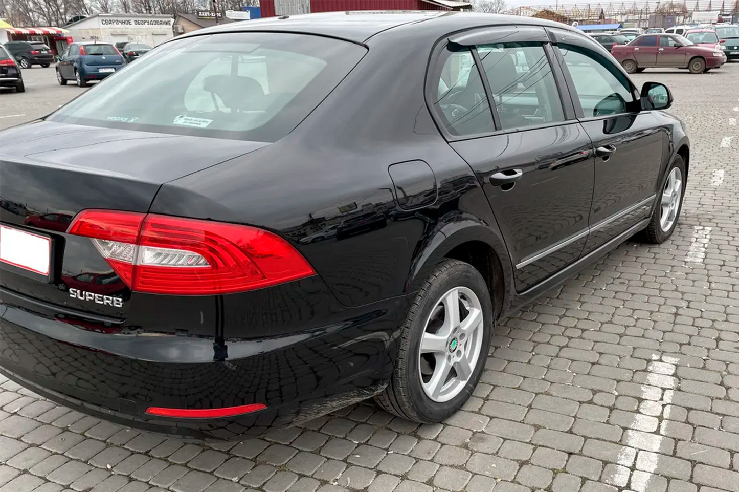 Window Deflectors SD (4 pcs, HIC) for Skoda Superb 2009-2015 - image 5