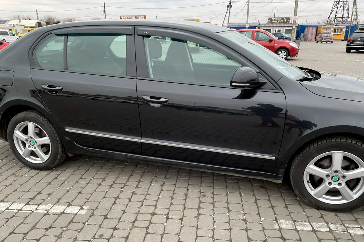 Window Deflectors SD (4 pcs, HIC) for Skoda Superb 2009-2015 - image 4
